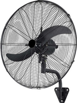 Telemax FW-65/ER1 Ανεμιστήρας Τοίχου 66cm 200W με Τηλεχειριστήριο Μαύρος