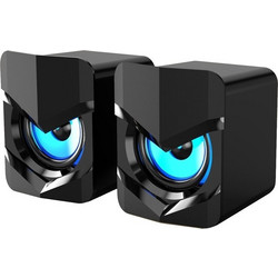 YM-V158 Ηχεία Υπολογιστή 2.0 6W Black