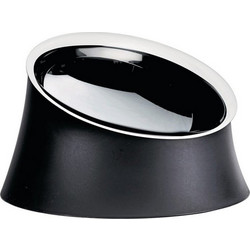 Δοχείο Φαγητού Σκύλου Wowl BM13/21 B 1520ml 21,2x20,6x13,2cm Black-Silver Alessi