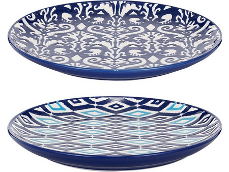Artekko Πιάτα Γλυκού Πορσελάνης 19cm 2τμχ AV0255