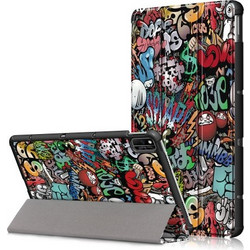 Θήκη Βιβλίο Tri-Fold με Βάση Στήριξης για Huawei MatePad 10.4 (2020) / Honor V6 - Καρτούν