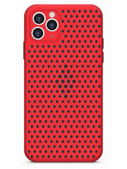 Θήκη Breath TPU Back Cover Σιλικόνης για iPhone 12 Mini - Κόκκινο