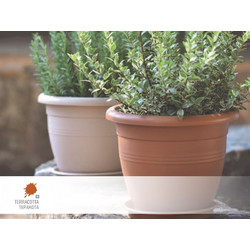 Γλάστρα στρογγυλή Terracotta No 245-03 Φ52x41cm τερακότα