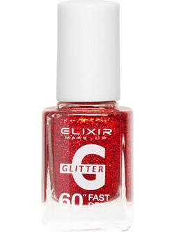 Elixir Fast Dry 058 Glitter Βερνίκι Νυχιών Μακράς Διαρκείας Quick Dry 13ml