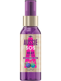 Aussie SOS Heat Saviour Conditioning Leave In Conditioner Spray για Επανόρθωση για Ξηρά Μαλλιά 100ml