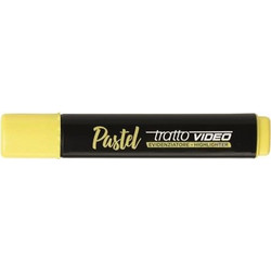 FILA Μαρκαδόρος Υπογράμμισης Πλακέ 05 Tratto Video Pastel Κίτρινο Λεμόνι 000835900