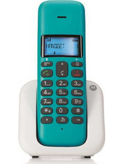 Motorola T301 Ασύρματο Τηλέφωνο με Ανοιχτή Ακρόαση Τιρκουάζ