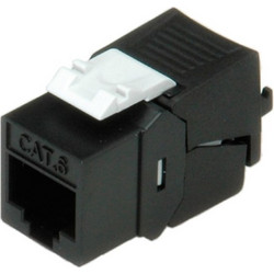 Roline Keystone Cat6 UTP Tool Free Black 26.11.0352-60