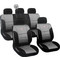 Autoline Luxury Set Black / Grey 9τμχ Autoline Luxury Set Black / Grey 9τμχ