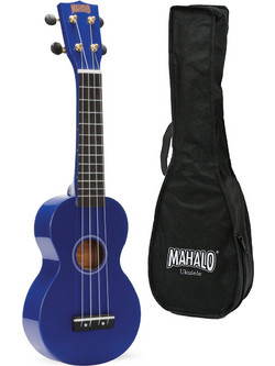 Mahalo MR1-BU Rainbow Series Soprano Blue