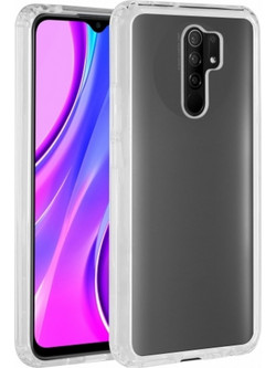 Vivanco Safe & Steady Back Cover Σιλικόνης Διάφανο (Redmi 9)