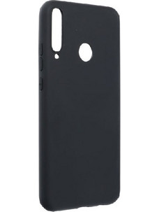 ΘΗΚΗ ΣΙΛΙΚΟΝΗΣ FORCELL SOFT ΓΙΑ HUAWEI P40 LITE E - ΜΑΥΡΟ