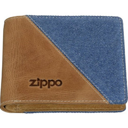 ΑΝΔΡΙΚΟ ΠΟΡΤΟΦΟΛΙ ΑΝΤΙΚΛΕΠΤΙΚΟ RFID 11*9.5*1 ZIPPO ΓΝΗΣΙΟ ΔΕΡΜΑ-JEAN ΚΑΦΕ POR.104.01.274 2007138