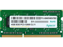 Apacer RP 4GB (1X4GB) DDR3 RAM 1600MHz SoDimm