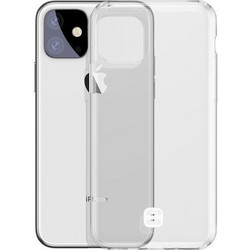 Θήκη Σιλικόνης Baseus Ultra-Thin Cover Gel TPU Case with Lanyard Holder for iPhone 11 Pro Max transparent (WIAPIPH65S-QA02)