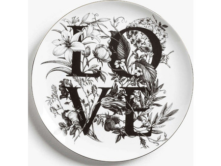 Rory Dobner Πιάτο Βαθύ Πορσελάνης 21cm 13002-LOVE