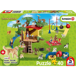 Παιδικό Puzzle Schmidt Happy Dogs 40 Κομμάτια