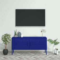 vidaXL Έπιπλο Τηλεόρασης Μεταλλικό Μ105xΠ35xΥ50cm 336226