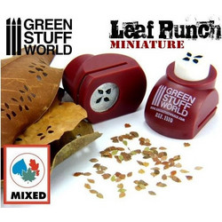 Green Stuff World - Red Miniature Leaf Punch