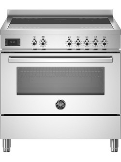Bertazzoni PRO95I1EXT Κουζίνα Ηλεκτρική 86lt με Κεραμικές Εστίες 89.5cm
