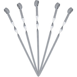 BARBEQUE STICKS ΑΝΟΞΕΙΔΩΤΑ 44cm 6T. 05-11895, ESTIA