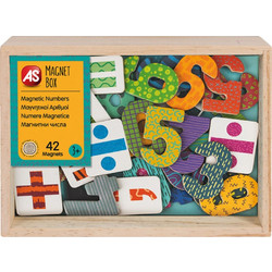 AS Company Magnet Box Μαγνητικοί Αριθμοί