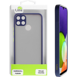Lime Hardshell Fusion Θήκη Blue with Yellow Keys (Realme C25 / C25s)