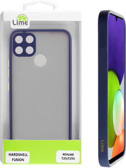 Lime Hardshell Fusion Θήκη Blue with Yellow Keys (Realme C25 / C25s)