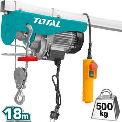 TOTAL ΗΛΕΚΤΡΙΚΟ ΠΑΛΑΓΚΟ 900W 250/500Kg 18m (TLH1952)