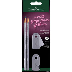 Blister Σετ Sparkle ΙΙ 2 Αποχρώσεις Γκρι Faber Castell
