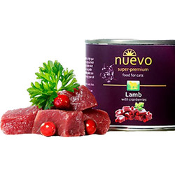 Nuevo Super Premium Senior with Lamb & Cranberries 200gr