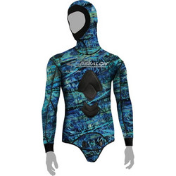 Epsealon Blue Fusion Σακάκι Κατάδυσης Ξυρισμένο Neoprene με Επιστήθιο για Ψαροντούφεκο 3mm