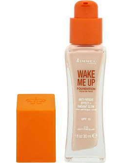 Rimmel Wake Me Up 010 Light Porcelain Liquid Foundation SPF15 30ml