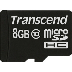 Transcend microSDHC 8GB Class 10