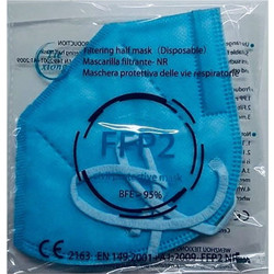 Tiexiong FFP2 Filtering Half Mask Μπλε 20τμχ