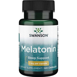 Swanson Melatonin 1mg 120 Ταμπλέτες