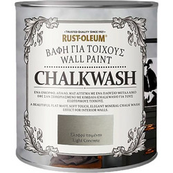 Rust-Oleum Chalkwash Paint Χρώμα Κιμωλίας Light Concrete 1000ml