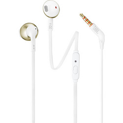 JBL Tune 205 Handsfree Earbud 3.5mm Champagne Gold