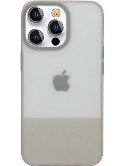 Kingxbar Plain Series Back Cover Grey (iPhone 13 Pro Max)