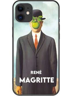 Θήκη Rene Magritte iPhone 11 Black TPU (Μαύρη Σιλικόνη)