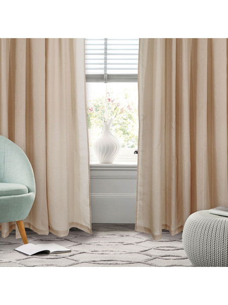 Das Home Κουρτίνα Συσκότισης με Τρέσα 300x270 2197 Σπαγγί
