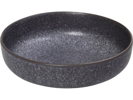 Espiel Πιάτα Βαθιά Κεραμικά Step Etna Grey 22cm 4τμχ FRL105K4