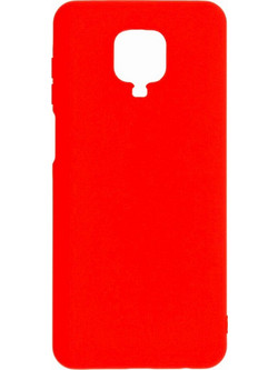 100.0734 Xiaomi Redmi Note 9PRO/9S/9PROMAX Silky and Soft Touch Finish Back Cover Case RED OEM
