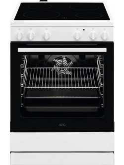 AEG CCB6200ABW Κουζίνα Ηλεκτρική 73lt με Κεραμικές Εστίες 59.6cm