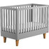 PoliHome Lounge ΙΙ Πολυμορφική Κούνια για Στρώμα 70x140cm Γκρι