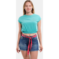 Target Raster Γυναικείο Αθλητικό Crop Top Τιρκουάζ S22/65124T