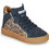 GBB Jayne Παιδικά Μποτάκια Μπλε Suede με Φερμουάρ AG325-42