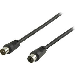 Valueline Καλώδιο Κεραίας Coax Male to Coax Female 10m Black