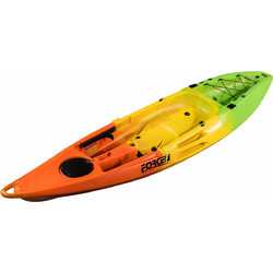 Force Pacific SOT Πλαστικό Kayak 2 Ατόμων Πορτοκαλί Κίτρινο Πράσινο