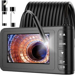 Ενδοσκοπική κάμερα Full HD με Οθόνη 4.3'' και Σύστημα Καταγραφής Βίντεο, 15.5x8.5x3 cm - Bigstren